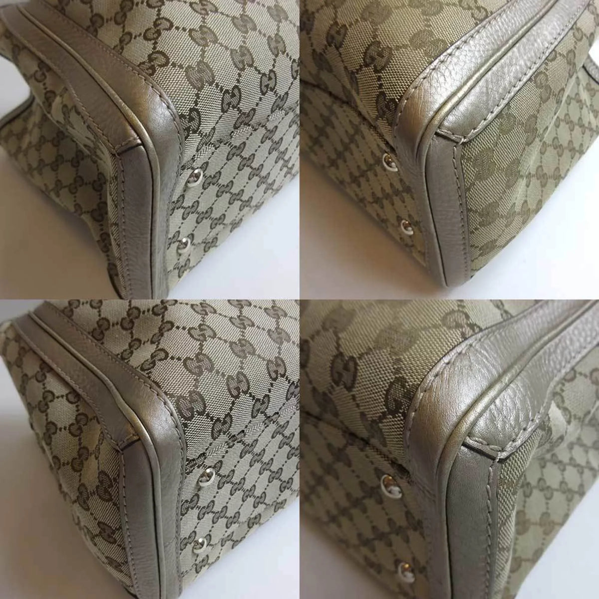 tote bag bamboo Vera (Good) GUCCI canvas Pre-Owned Gucci shoulder 269945 GG