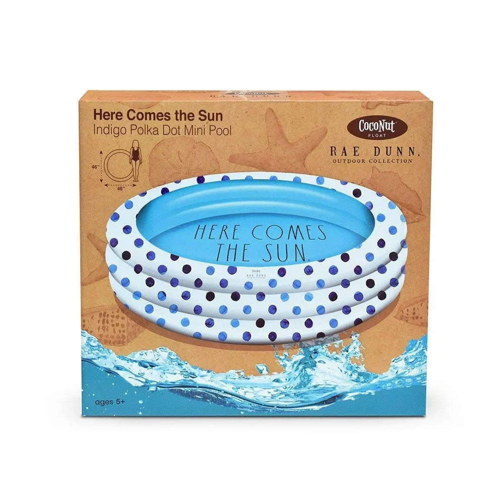 Comes The 38012G - Mini Pool Dunn Sun Indigo Inflatable Rae Polka Here Dot