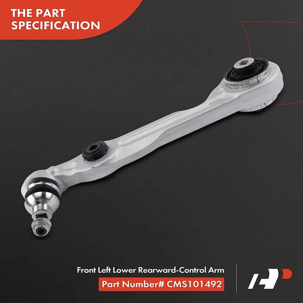 S550e Control S450 Mercedes-Benz AMG 2014-2017, 2018-2019, & Rearward S550 S63 Arm, Left 2015-2017 Compatible Joint A-Premium with Lower S560 with 2015-2017, Front Ball 2018-2019, Bushing,