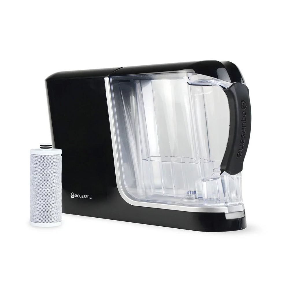 Water Filter Clean Water Aquasana Gallons, Powered Black Filters 320 Pitcher, Machine,