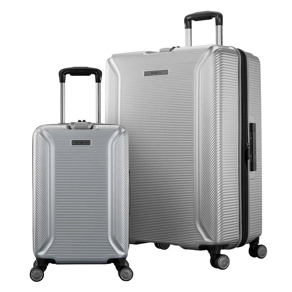 Samsonite Element 2-piece XLT Set, Silver Hardside