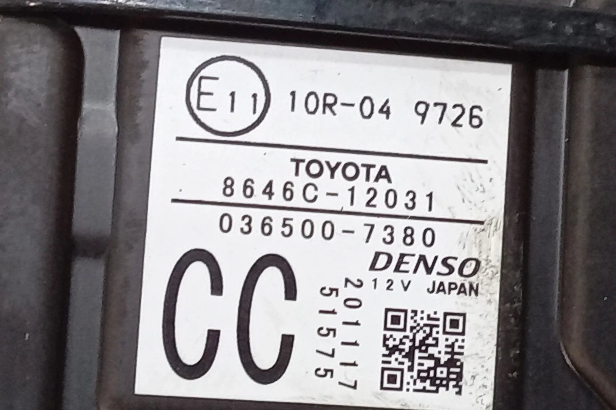 Departure 2021 Pre-Owned 8646C12031 Corolla Windshield Front OEM Toyota Lane (Good) Camera