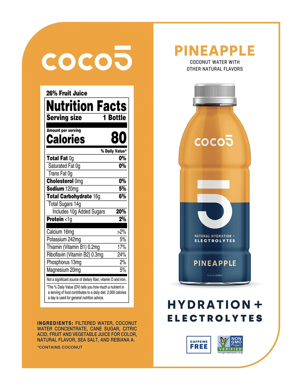 Trainers | Nothing Hydration Pro - Free Natural Sports Sugar Gluten Non-GMO Developed (Pack COCO5 50% Less 100% Clean Athletes Pineapple | Flavor Artificial | 12) | OZ by 16.9 for Pro | | |