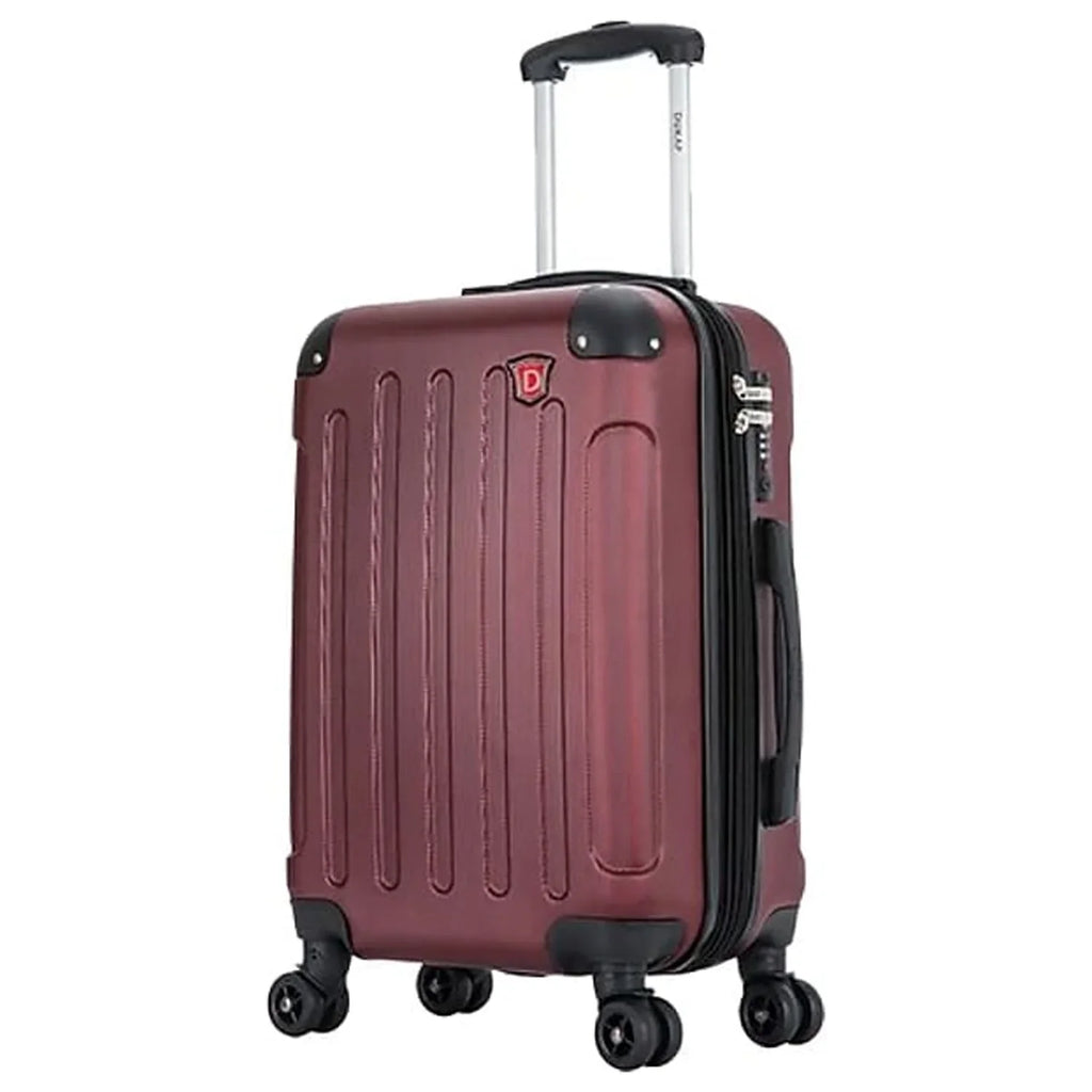 INTELY (DKINT00S-WIN) Luggage DUKAP Spinner 4-Wheel Plastic Wine