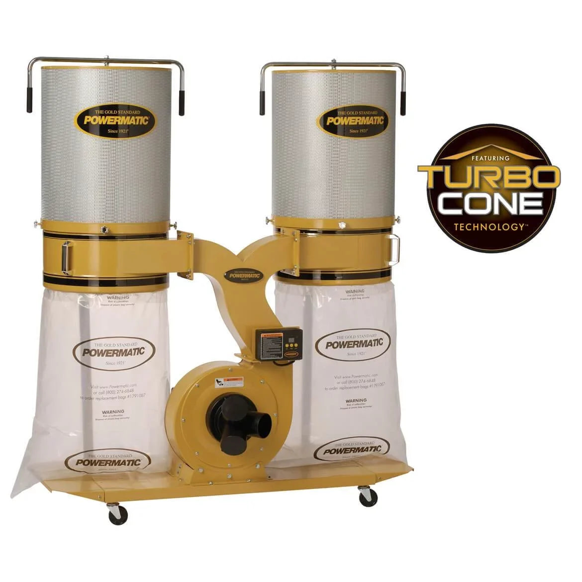 Collector Canister Powermatic - Dust 3HP PM1900TX-CK1 w/ 1792072K 1PH Kit