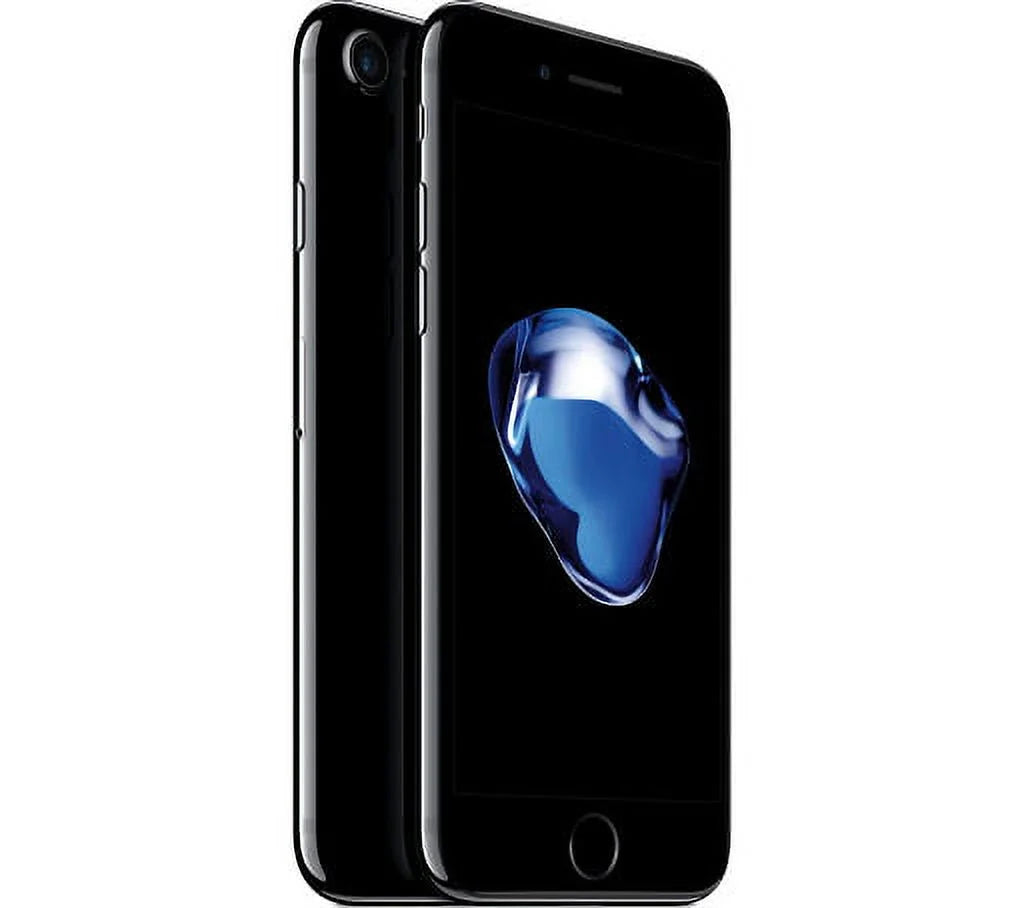 iPhone Unlocked Jet 7- Pre-Owned Black 256GB Carrier Apple (Fair)