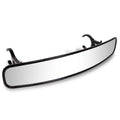 RZR Glass] [Shatterproof for Yamaha Pioneer ATV [Wide UTV Polaris For PRO Clamp] 17" Mirror [1.75"/2" XP, Kawasaki Turbo Roll Bar Convex Can-Am View Rear Mirror Rearview Visibility]