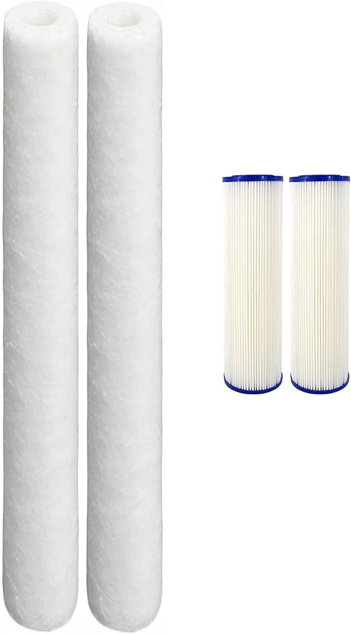 EQ-304-20 (4) Filters Whole And Filters House With And Micron Sub Post Filters Pre Water EQ-PFC.35 Compatible