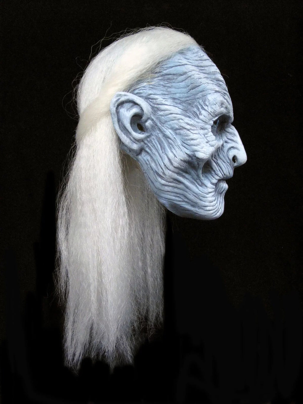 Trick of Or Game Mask White Costume Treat Thrones: Walker Halloween Studios