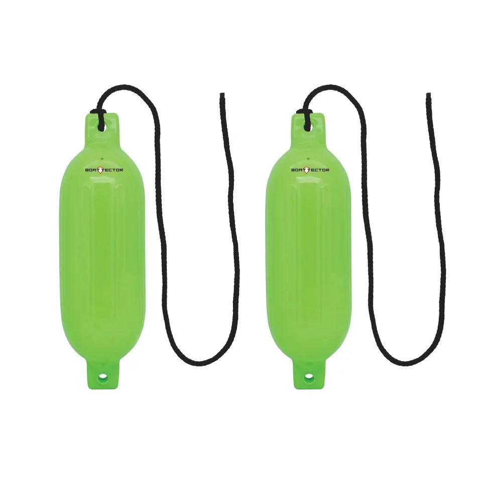 '- Max Inflatable Green 16", BoatTector Fender Extreme Value 2-Pack 4.5" x 3006.7587 Neon