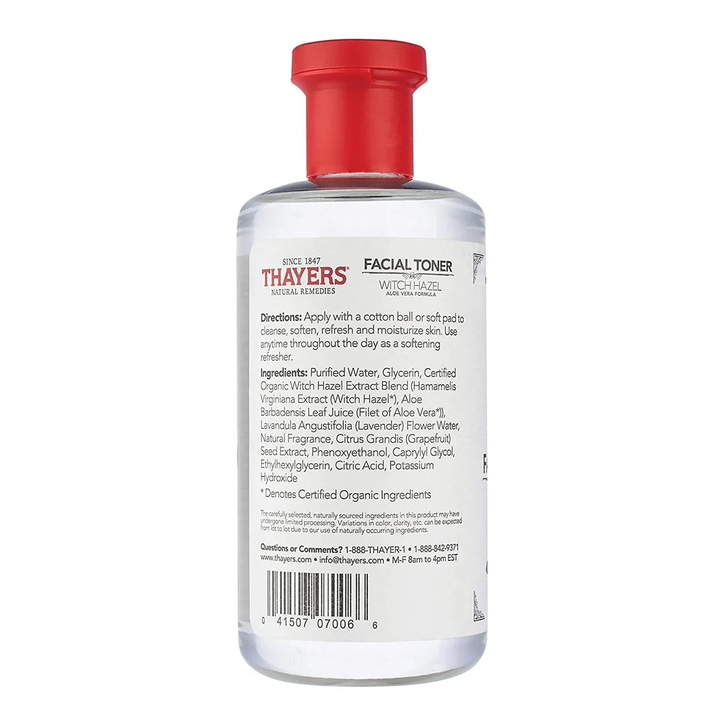2 Lavender 12 Aloe Hazel Fl - Oz Witch (Pack - Thayers With of 2) Vera