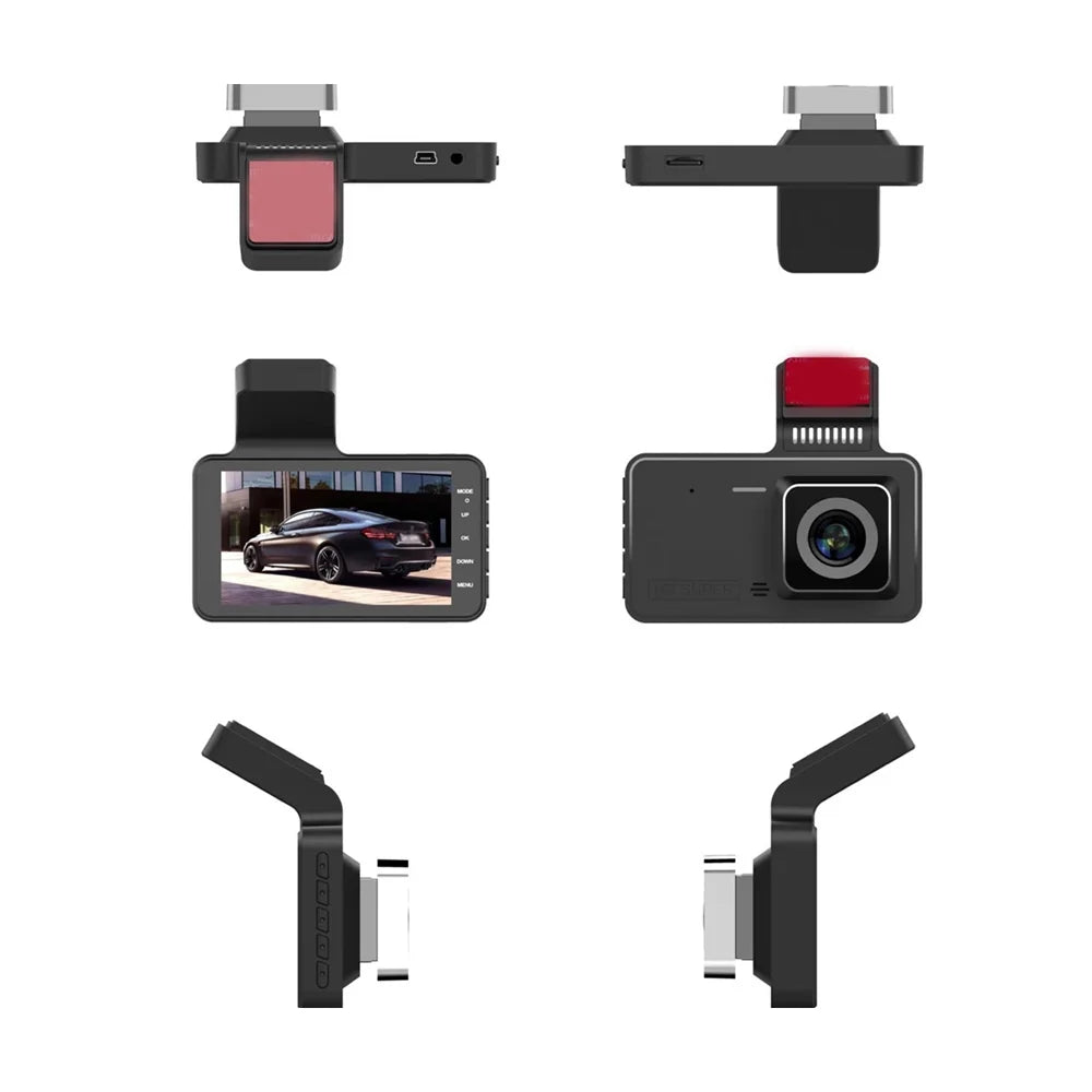 Enhanced 1080P Angle, Dashcam Touchscreen Inch Car 4 moobody Dash Camera with 170° DVR, Driving Wide Recorder,