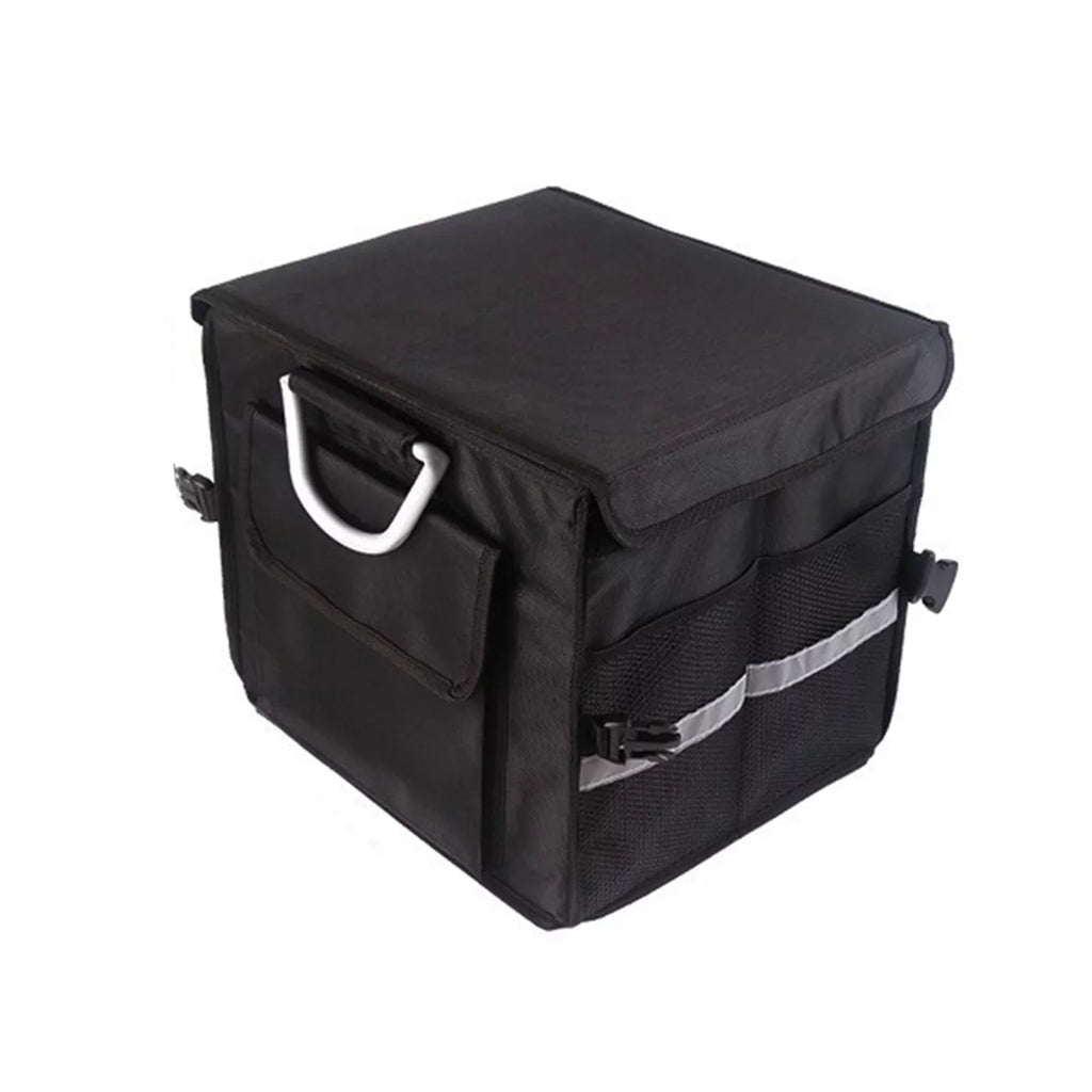 Folding Organizer, Cloth, Reflective 28L Box, Storage Strip, Trunk Car Oxford Car