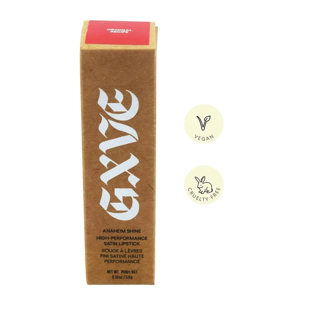 Satin GWEN Recipe GXVE Anaheim High-Performance BY Clean STEFANI Original Shine Lipstick