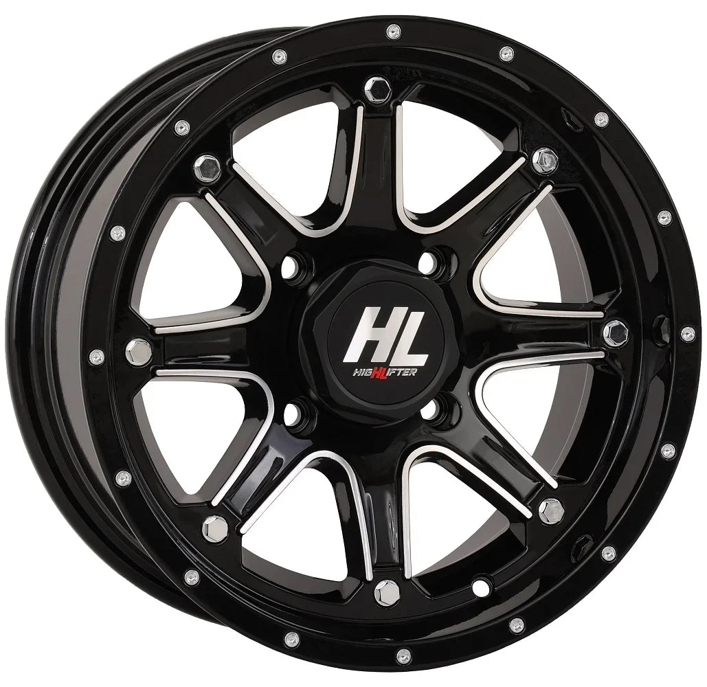 Machined Reptile Wheels Tires 12" Kawasaki HL4 26" Mule Teryx High Lifter