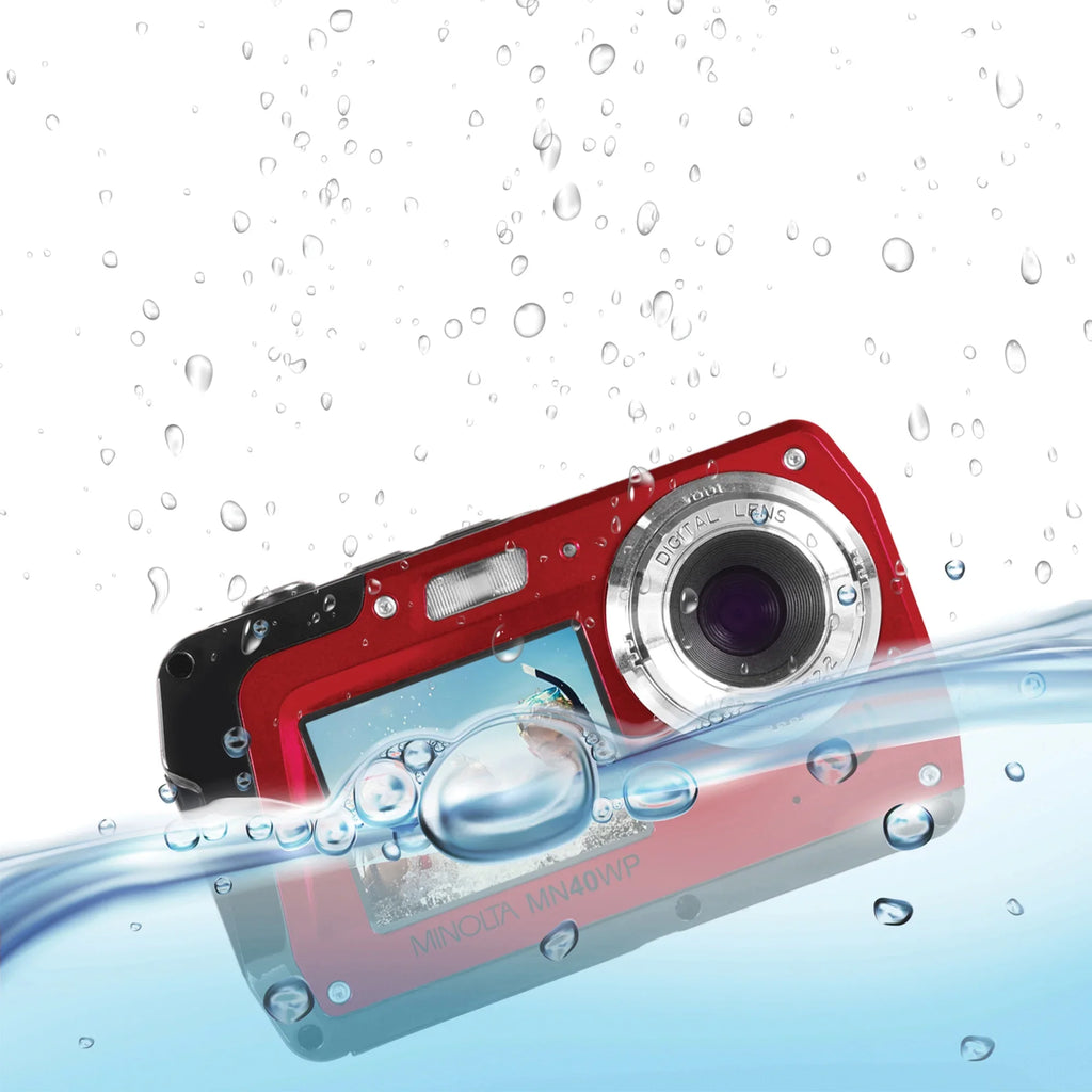 MP Red Digital 48 Camera, Minolta Waterproof