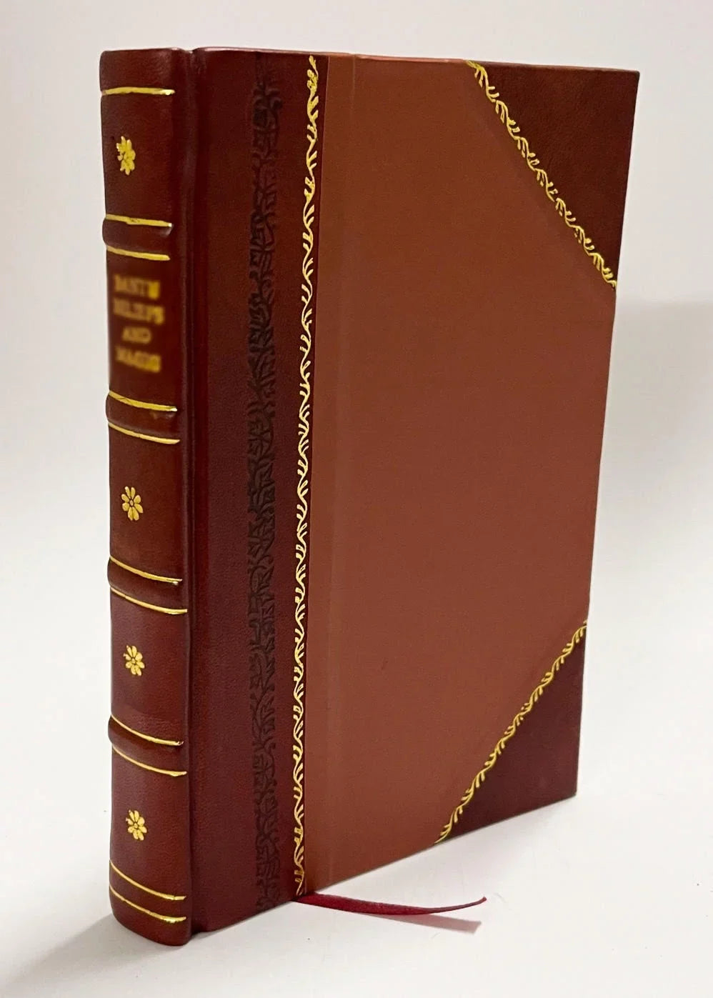 Archaologischer Im Auftrage Bound] Est- Fundorte Der / Liv-, Gesellschaft Estnischen Kurland Sitzka Und Verzeichniss J. (1896) [Leather Gelehrten Zusammengestellt (1896) in