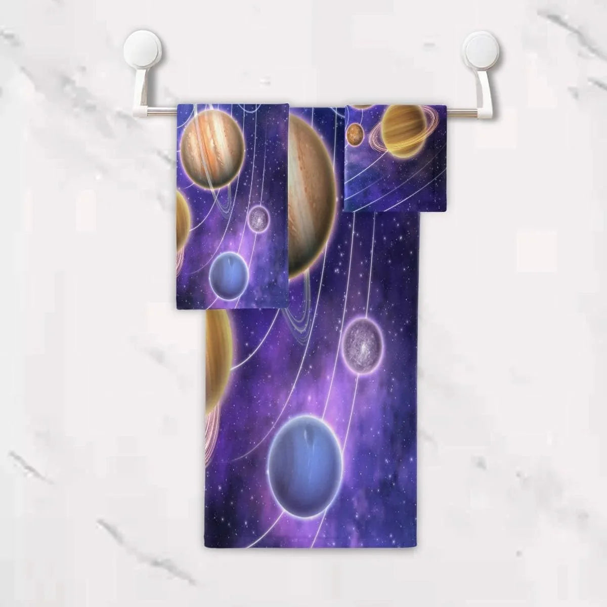 Quick-Drying 1 Piece Coolnut Towels 1 1 Bath Set, Washcloths Towels, Towels Planets & 3 Solar Wash Hand System and Absorbent, cloth