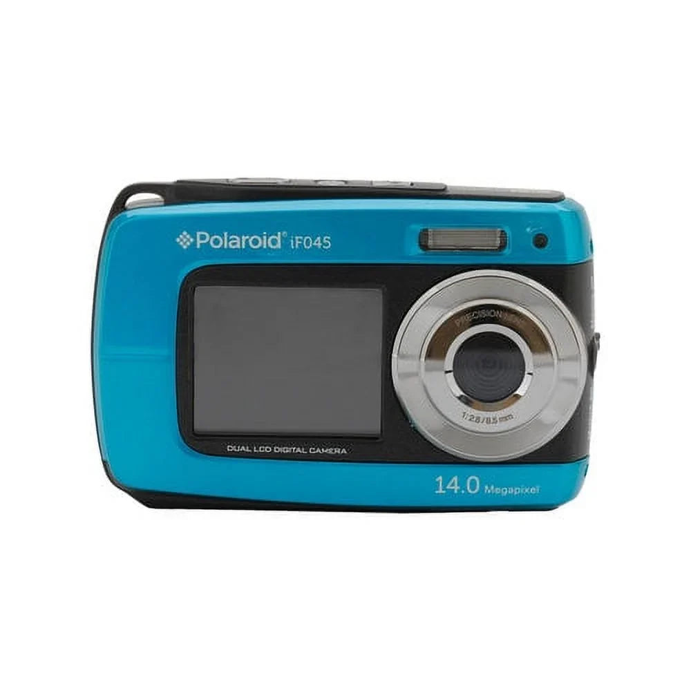 IF045-BLUE Polaroid Dual Proof Water Screen Camera
