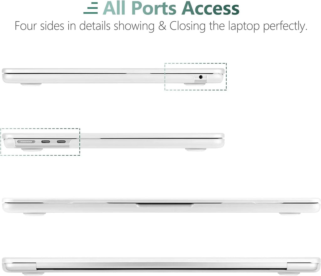 Compatible A2681, MacBook Shell 2023 Keyboard M2 & Air with Case inch Hard Cover 13.6 2022 with DONGKE Case