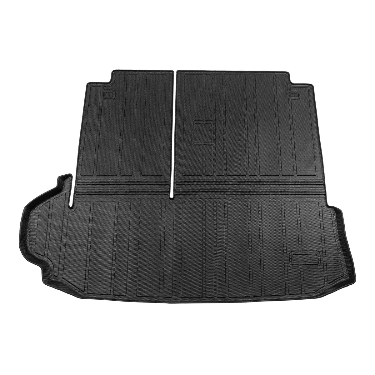 with Highlander Cargo 2020-2024 Liner Toyota Mat Accessories Highlander Fit Mats Car Trunk Backrest