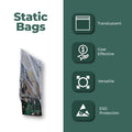 x Metallic Dependable Conductive Protection 10" ESD High-Quality Transparent 100/CS 6" Mil 3 Bags