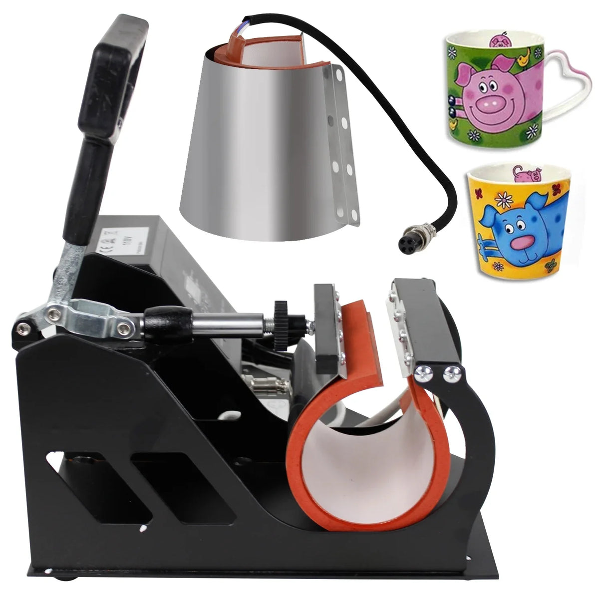 Heat in Cup Digital 2 Press Coffee ZENSTYLE Transfer 1 Sublimation Mug Machine