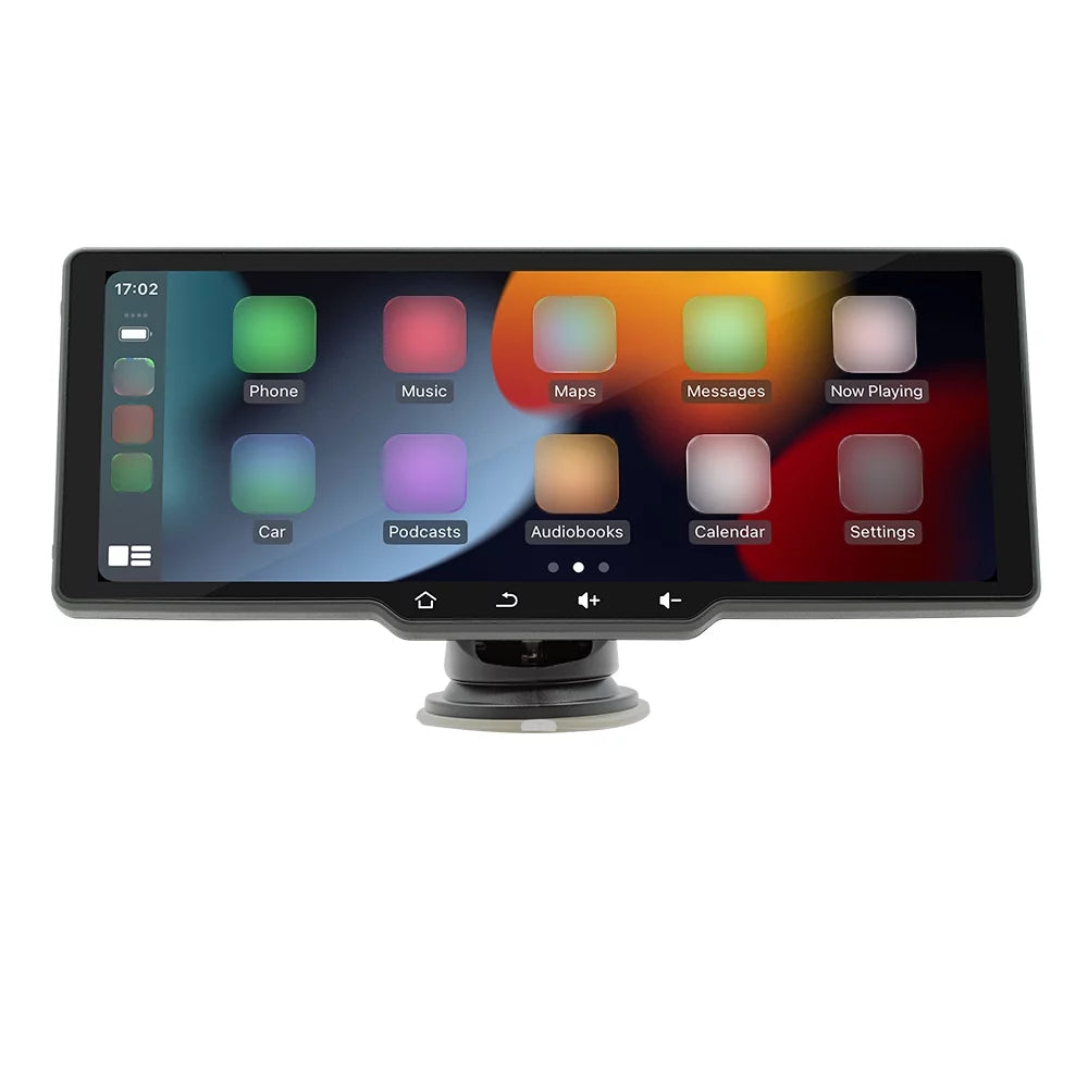 Camcorder, Player， Control APP Portable Car CarPlay, Auto Mobilephone Video Recorder, Wireless 10.26in Car Camera, Car Multi-language Rearview Apexeon