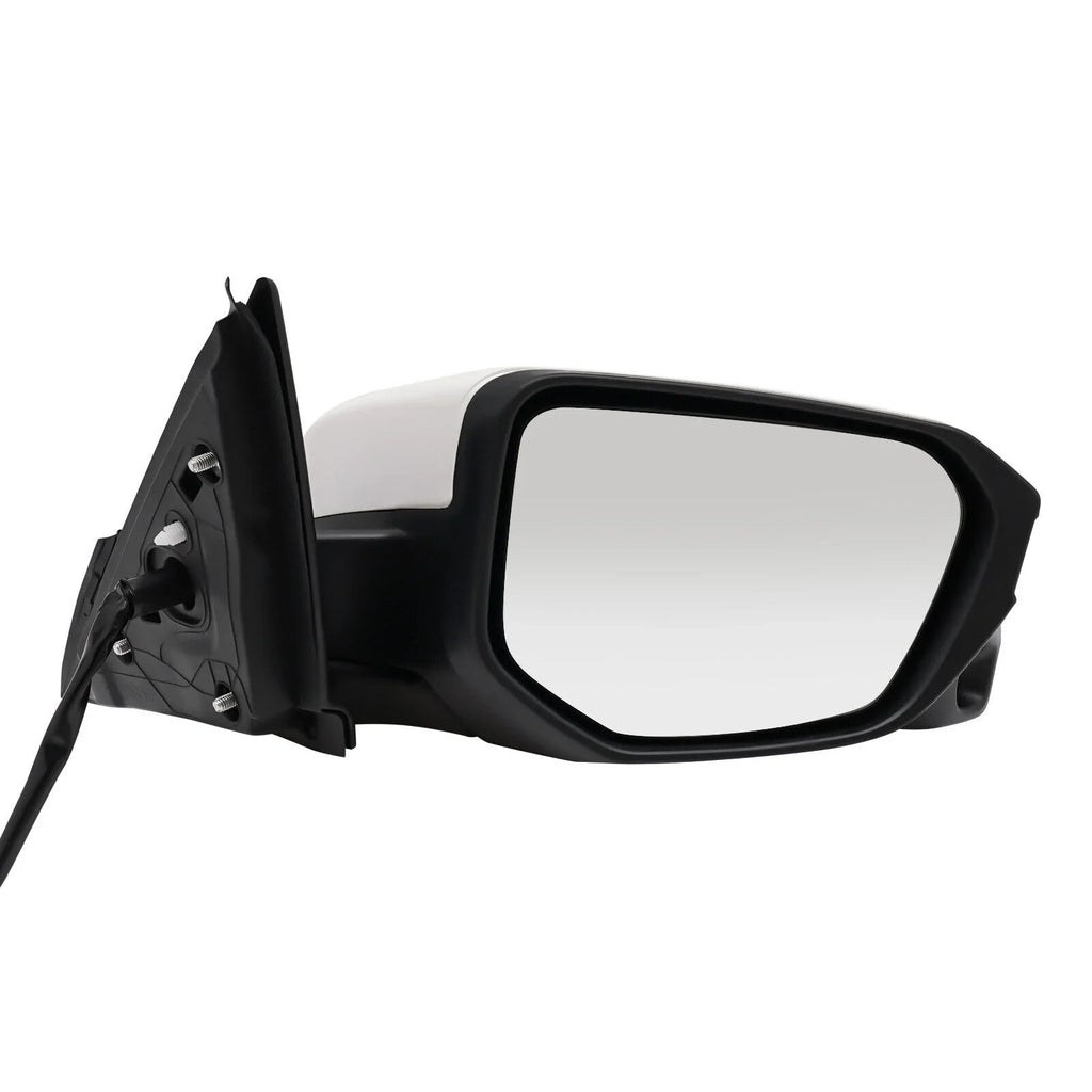 Fit Side Mirror Camera Sedan Honda Power White View Heated Right 2016-2020 Civic