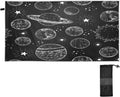 Towel Planets Towel - Space Beach Compact Lightweight Travel - Quick Oversized Dry Holiday（387） Towels Camping Bestwell Pattern for Super Swimming Absorbent