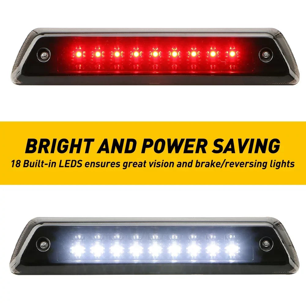 Saving, Power Waterproof Cargo Ford The Smoked F150, Light For 2009-2014 Brake Light/Rear IP67 3rd