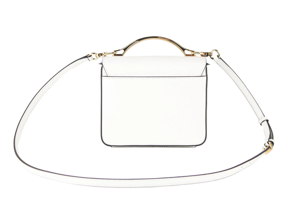 Leather Convertible Pride Smooth White) (Optic Michael Small Kors Crossbody Kors Rainbow Shoulder Handbag Bag