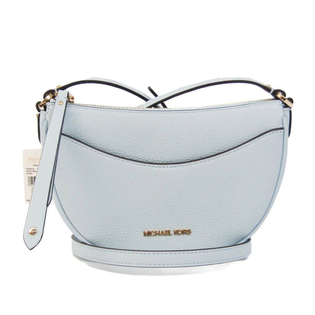 Blue (Good) Leather Kors Michael 35R3G4DC5L Shoulder Bag Pre-Owned Women's DOVER Light