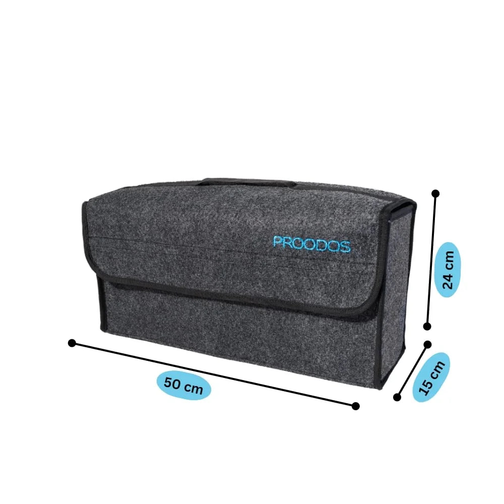 Car Car Organizer All Vehicles Suitable (Polyester) Accessories Car Boot Organizer For