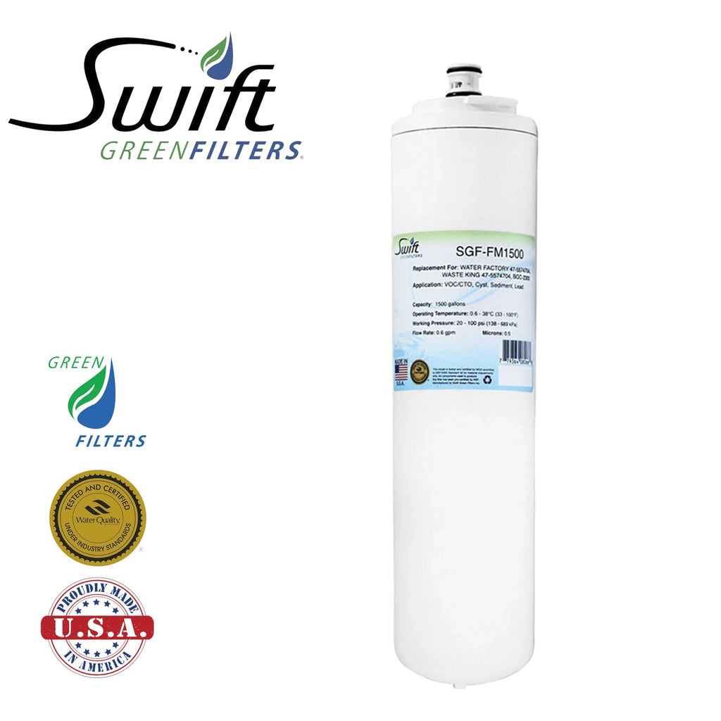 OEM For 47-5574704 Green's Factory Replacement Water SGF-FM1500 3M Swift