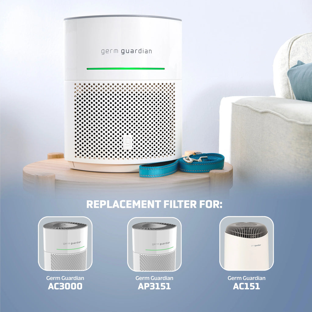 FLT151VO Germ Clear AC151 Guardian Purifiers, Filter for V HEPA Genuine and Filter AirSafe Toxin Replacement Air