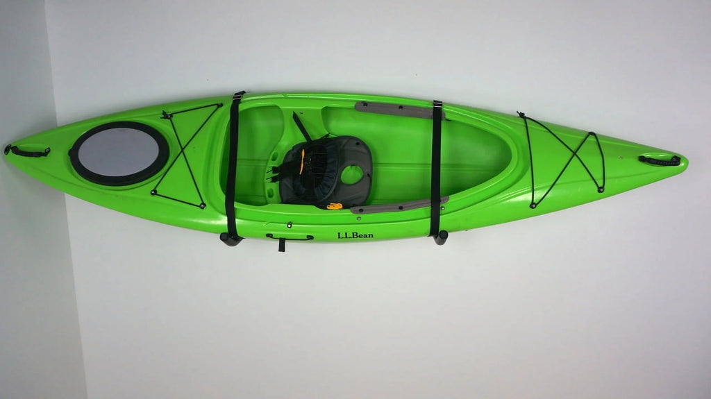 Wall Rack Single 1 with Sparehand Mount Storage Kayak Safety Strap for