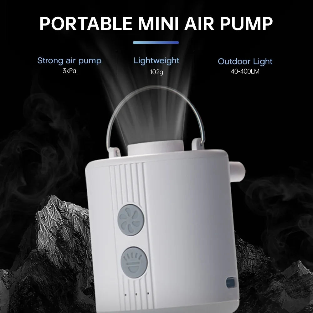 Pool With Bed Huiop Air Led Air Led inflator,Portable Electric With Laoshe TOMSHOO Inflator Funien Dsfen Pump Pump Pool Reable Air Inflator