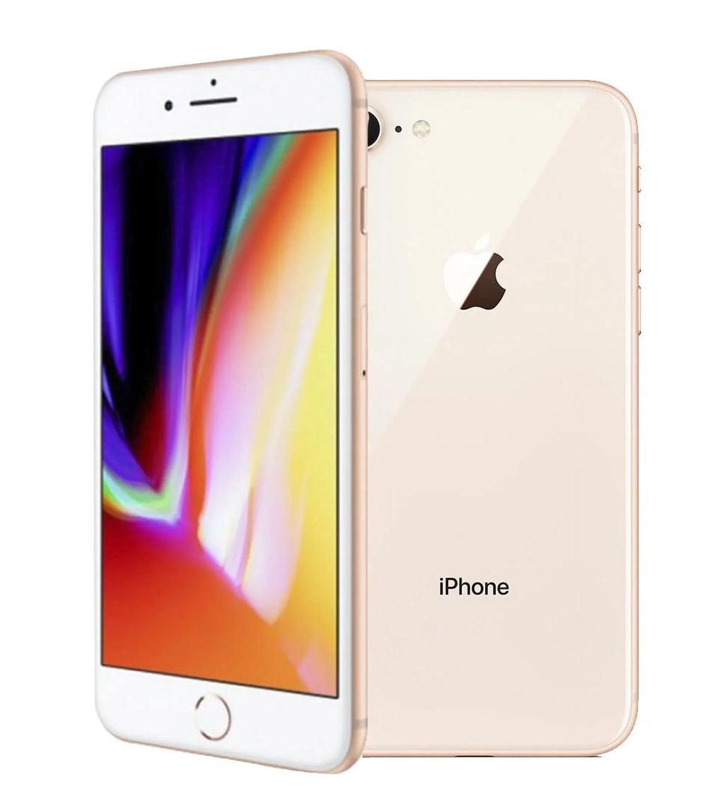 Gold - - 8 Apple Carrier Unlocked (Good) Pre-Owned iPhone 64GB