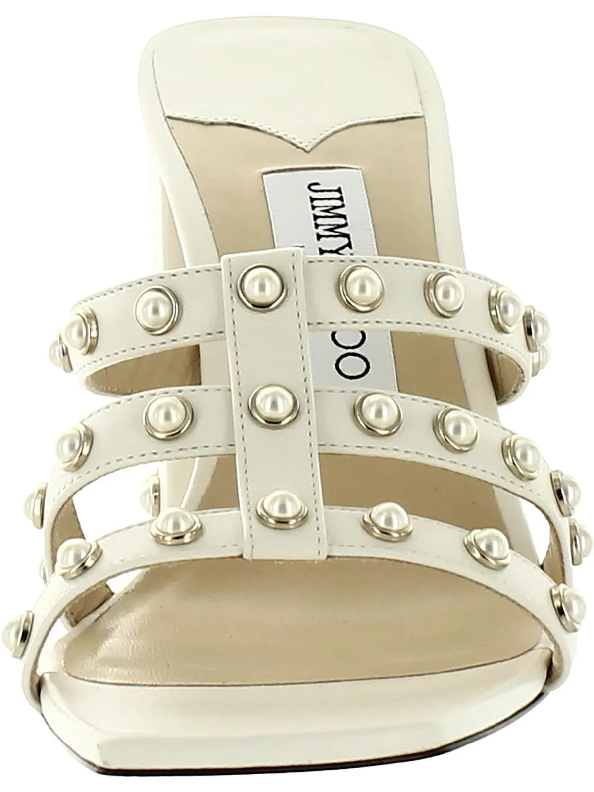 On Womens Leather Heels Jimmy Choo Slip Hazal