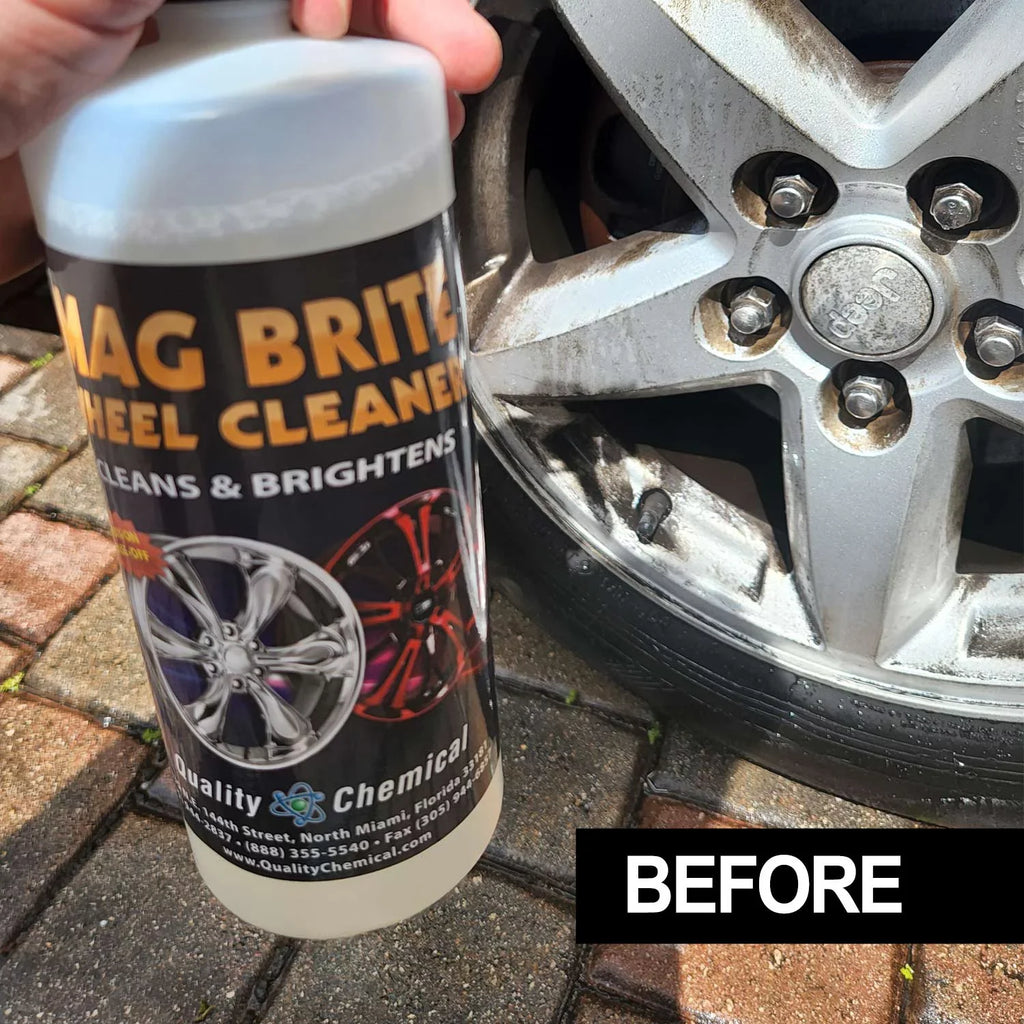 Cleaner 4 case Rim gallon Wheel and / Acid Mag Brite