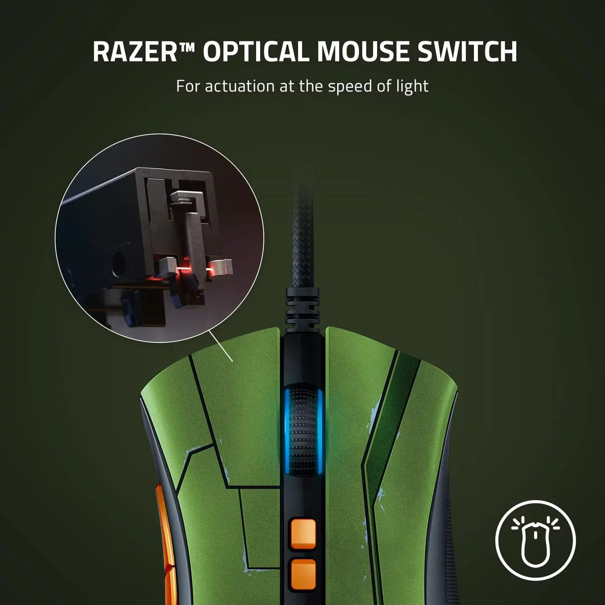 Refurbished Mouse Certified Gaming Edition V2 DeathAdder Infinite Razer Halo