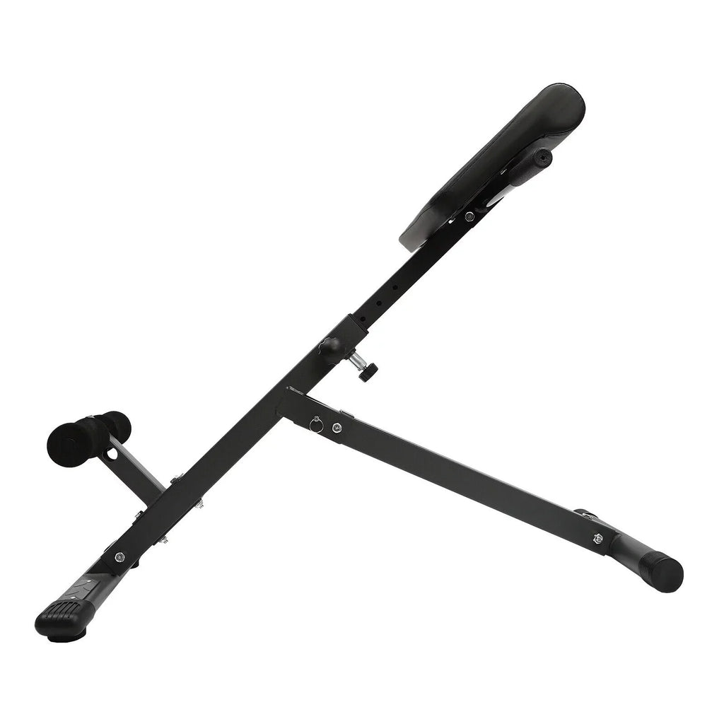 Chair 330 Home Bench Extension Machine Workouts 5-Level lbs Black up for Gym Adjustable Sit Roman