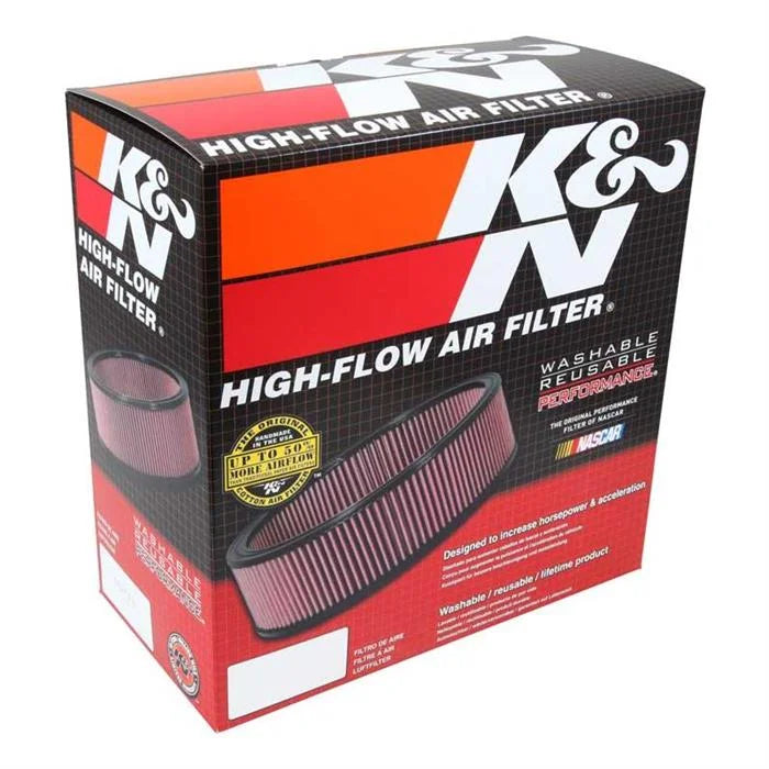 Filter, Heavy K&N Filter: E-3504 Premium, Industrial Performance, Duty: Engine Air Washable, High Replacement