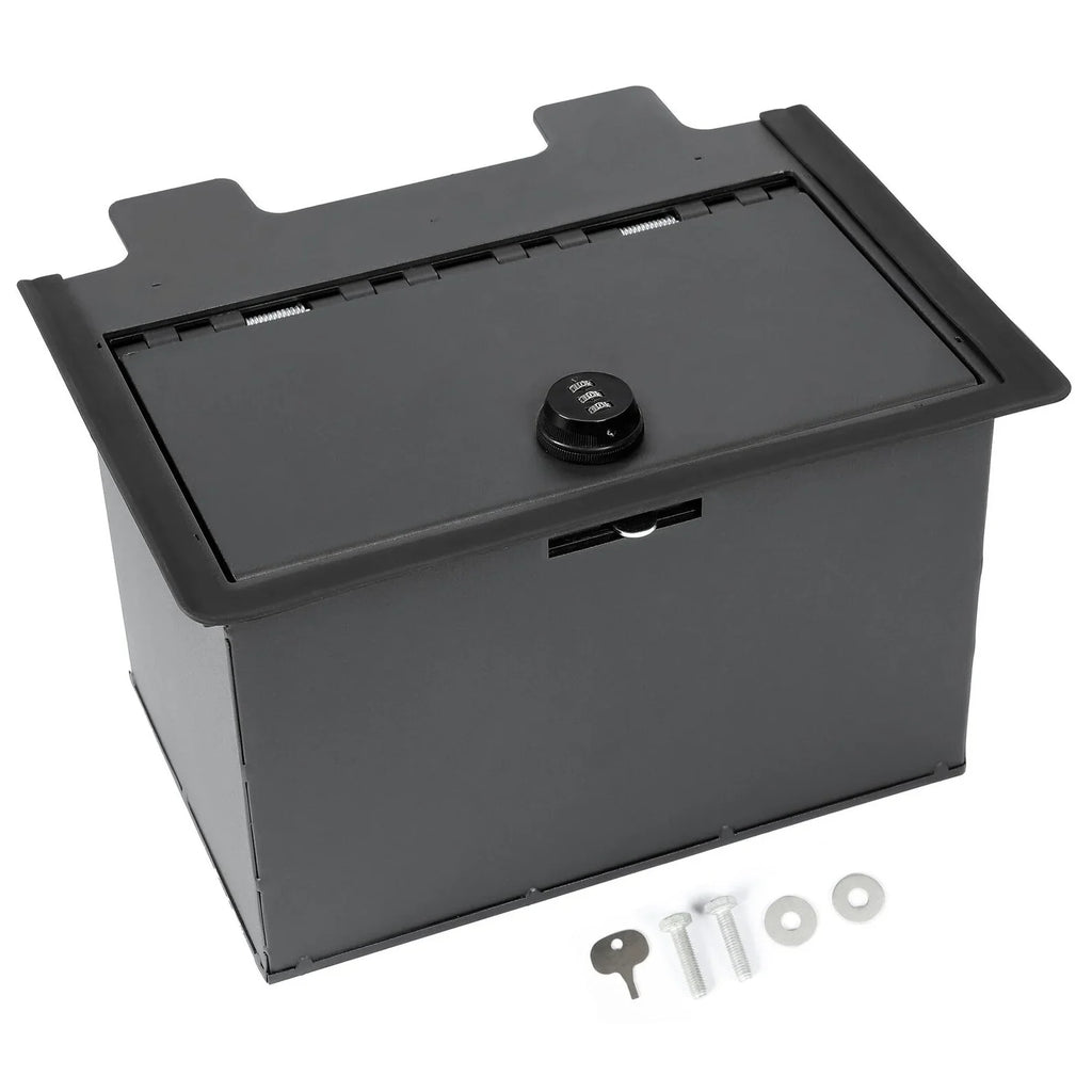Silverado GMC 1500 Center Storage Sierra W/Lock Chevy Console For 19-22 Teledu Box