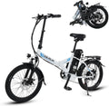 Electric Speed and 20MPH 40 VARUN Lithium with Miles Ebike Range Folding Wheels, Bike 500W Battery for 48V 20" - Stylish