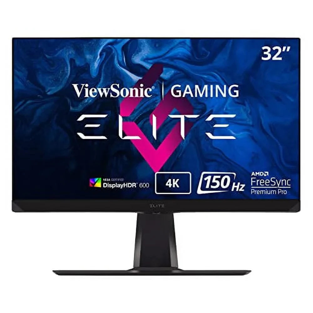 Premium 1ms , 600, Monitor Advanced Ergonomics USB, with XG320U ViewSonic Esports 32 Inch HDMI, UHD Pro, Black DisplayPort, for and ELITE 4K 150Hz HDR FreeSync Gaming