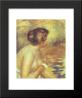 Art Bather Renoir, Framed Print 20x24 Auguste by The Pierre