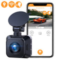 Front Camera TOGUARD Cam with Super Built-in WiFi UHD 4K Night Control GPS Camera for Dash Voice Car Car Vision,