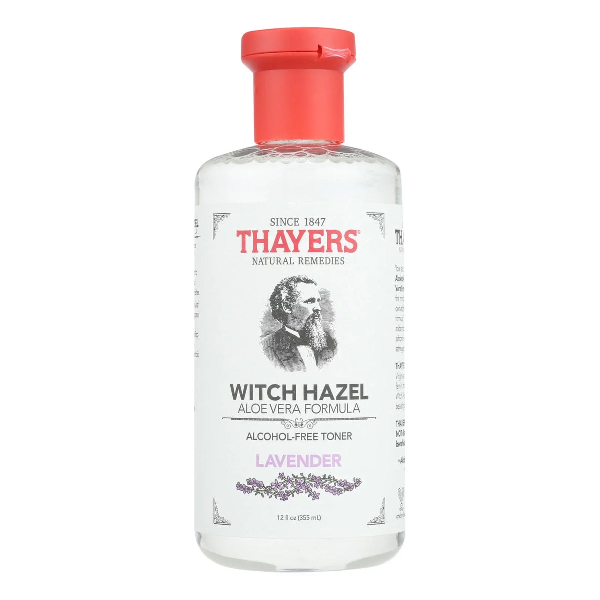 2 Lavender 12 Aloe Hazel Fl - Oz Witch (Pack - Thayers With of 2) Vera